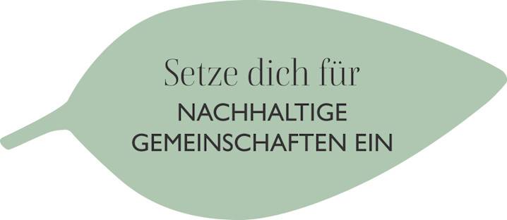 Sustainability - Leave 4 - Sustainable communities - DE
